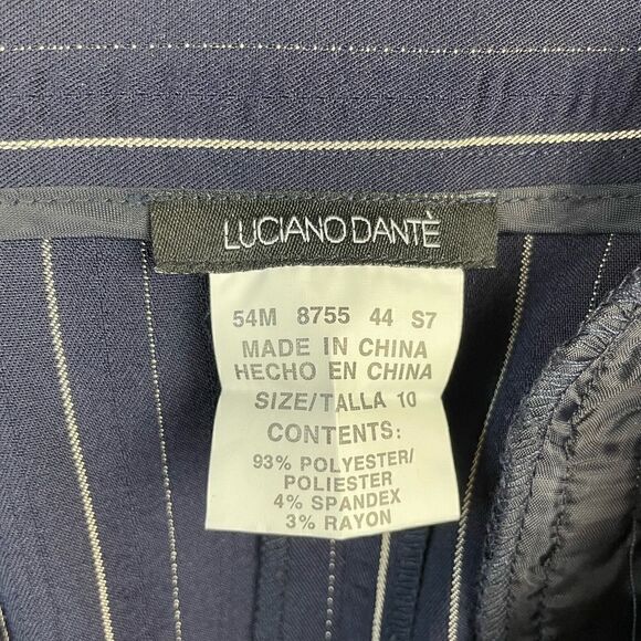 Luciano Dante Three Piece Matching Dress Jacket, Skirt and Pants EUC - Picture 9 of 12